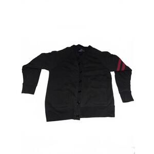 Repair Design Under Construction Black Cardigan XXL